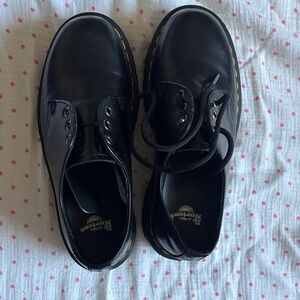 Dr. Martens Black Leather Oxfords